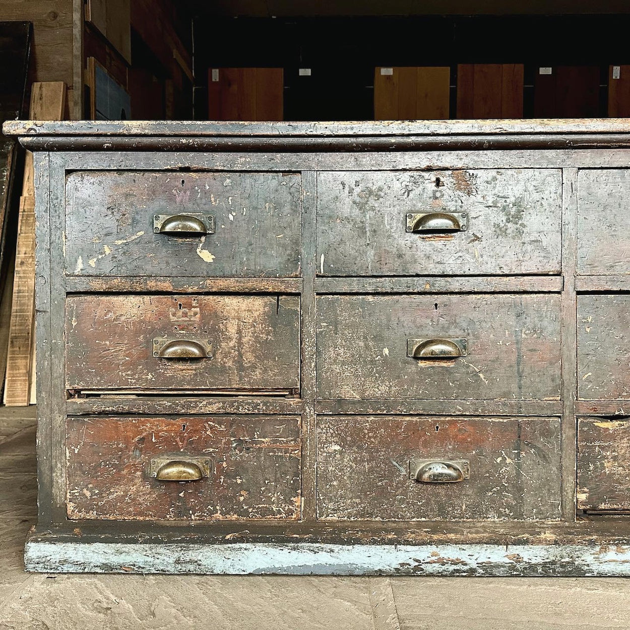 Antique Shop Counter