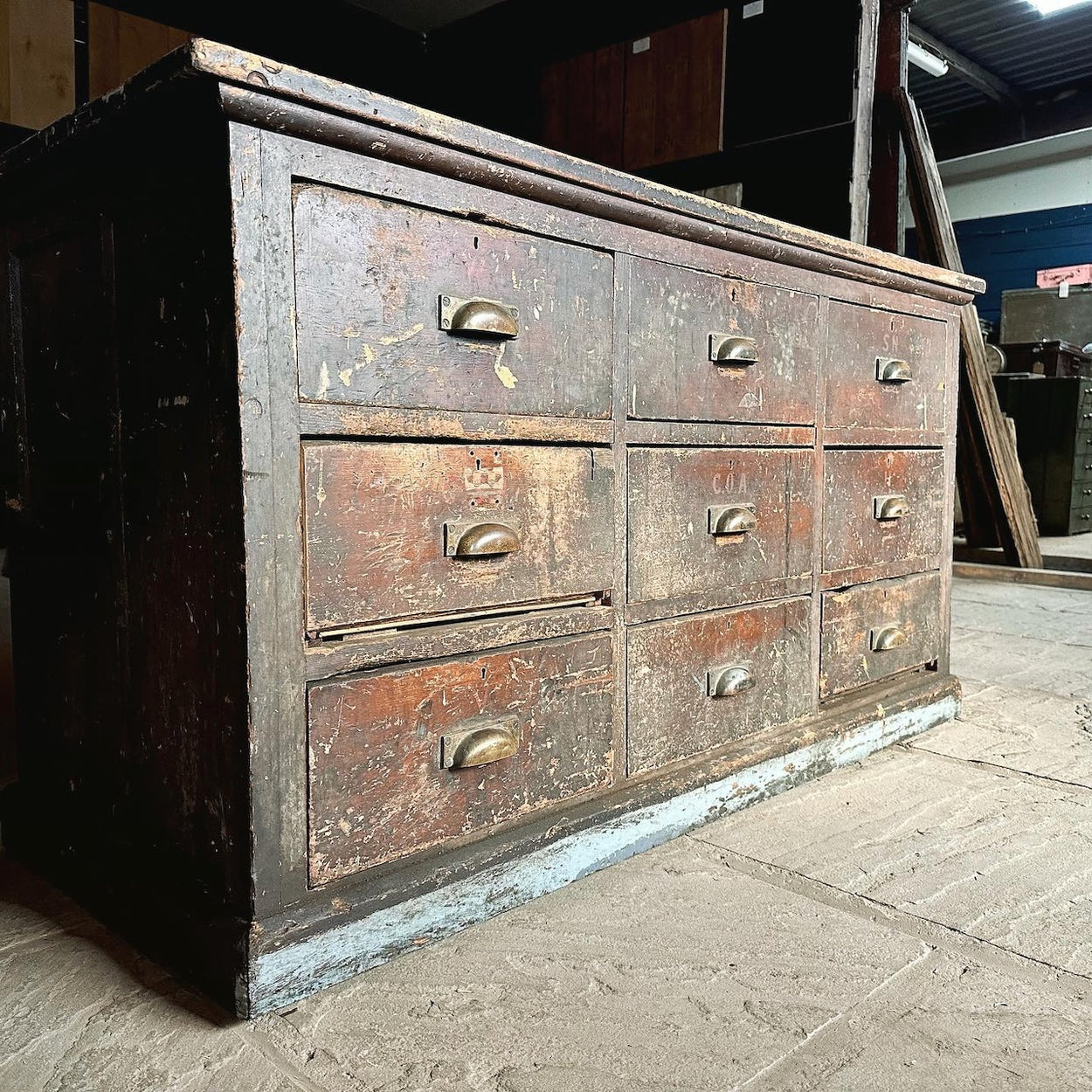 Antique Shop Counter