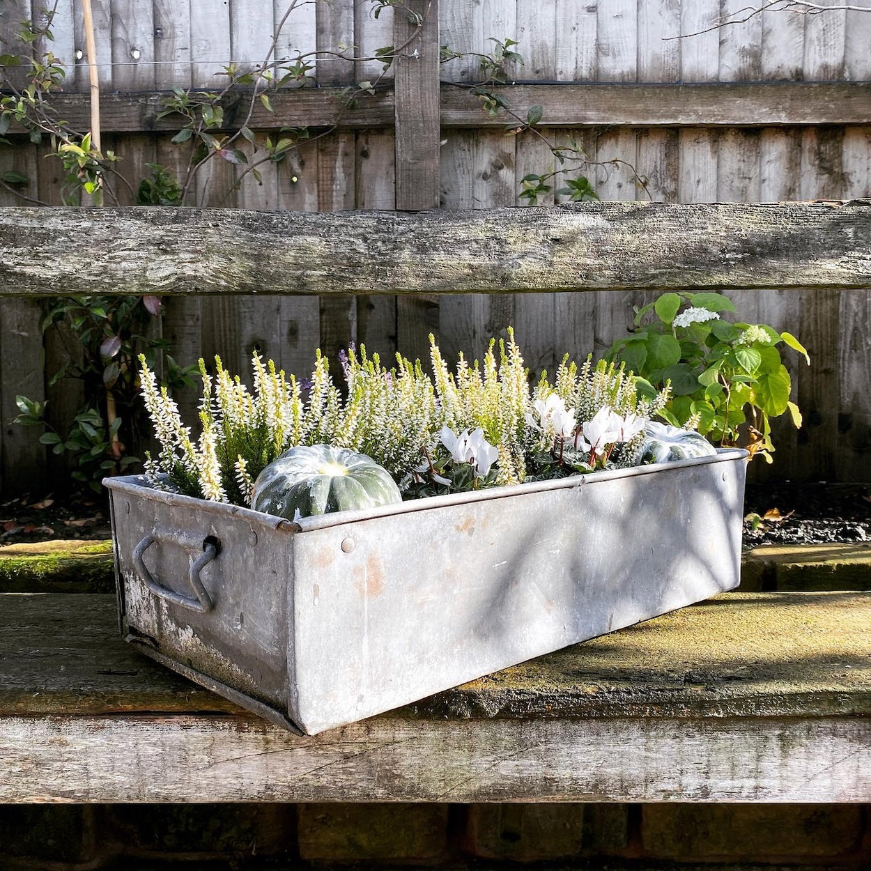 Large Vintage Tote Box