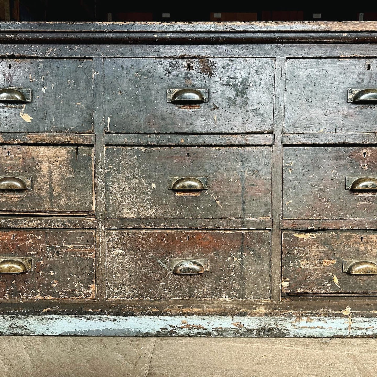 Antique Shop Counter