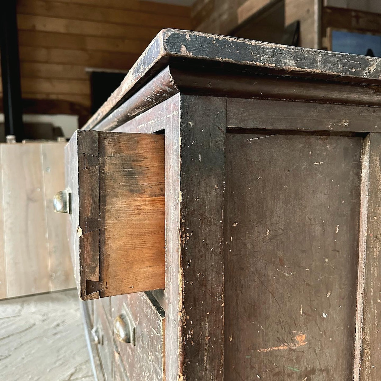 Antique Shop Counter