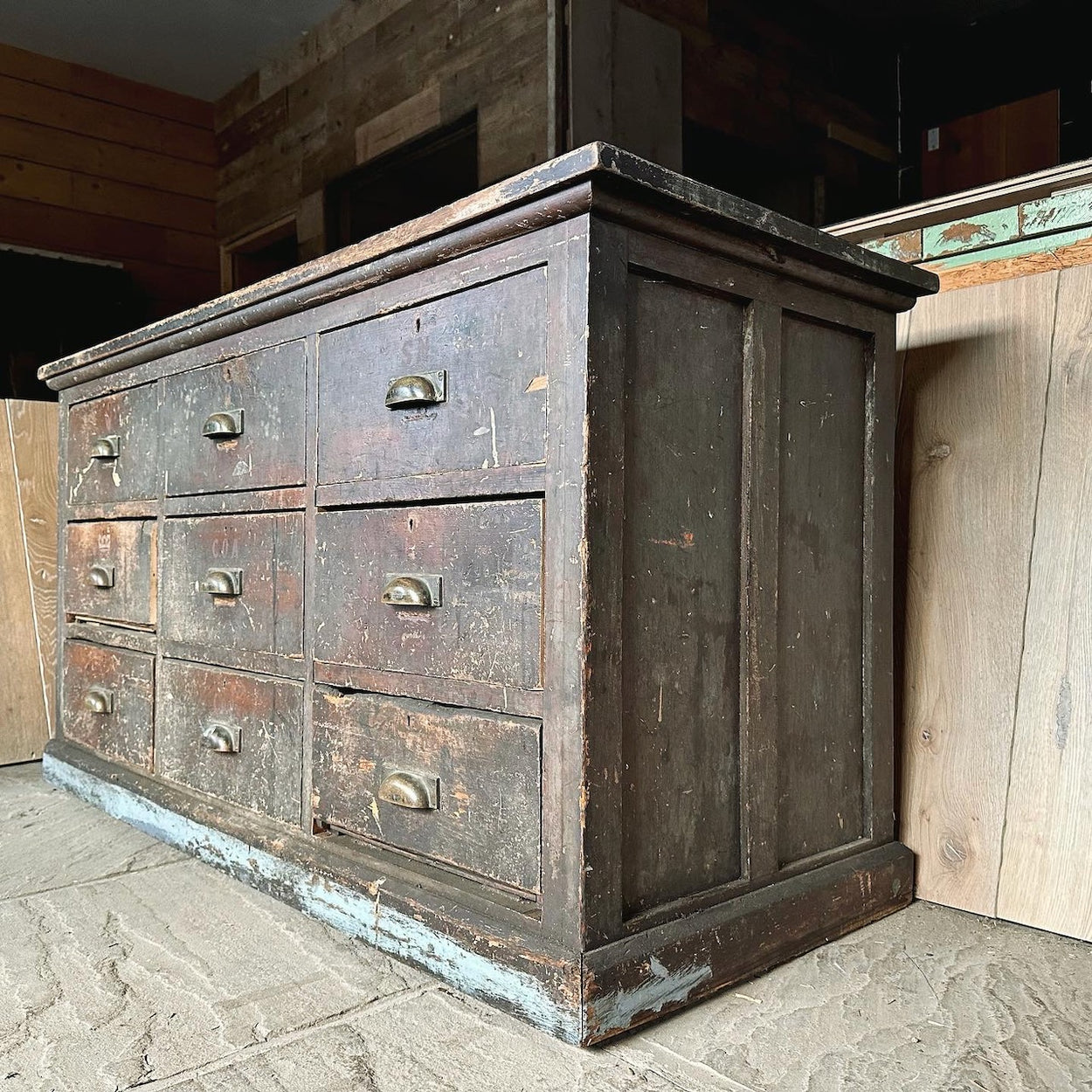 Antique Shop Counter