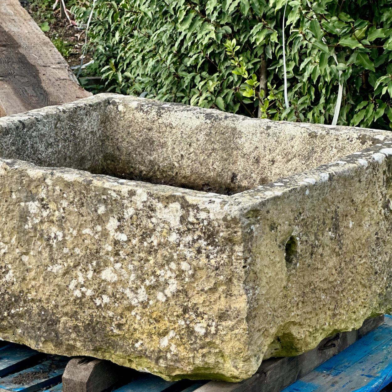 Antique French Limestone Trough 1