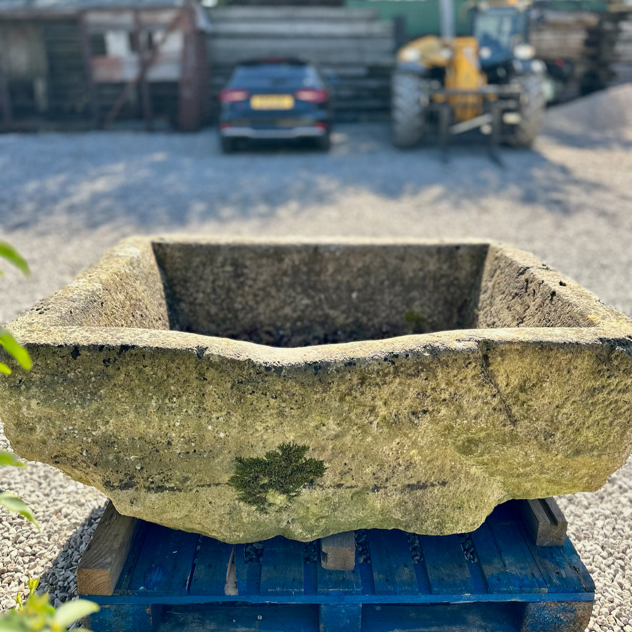 Antique French Limestone Trough 3