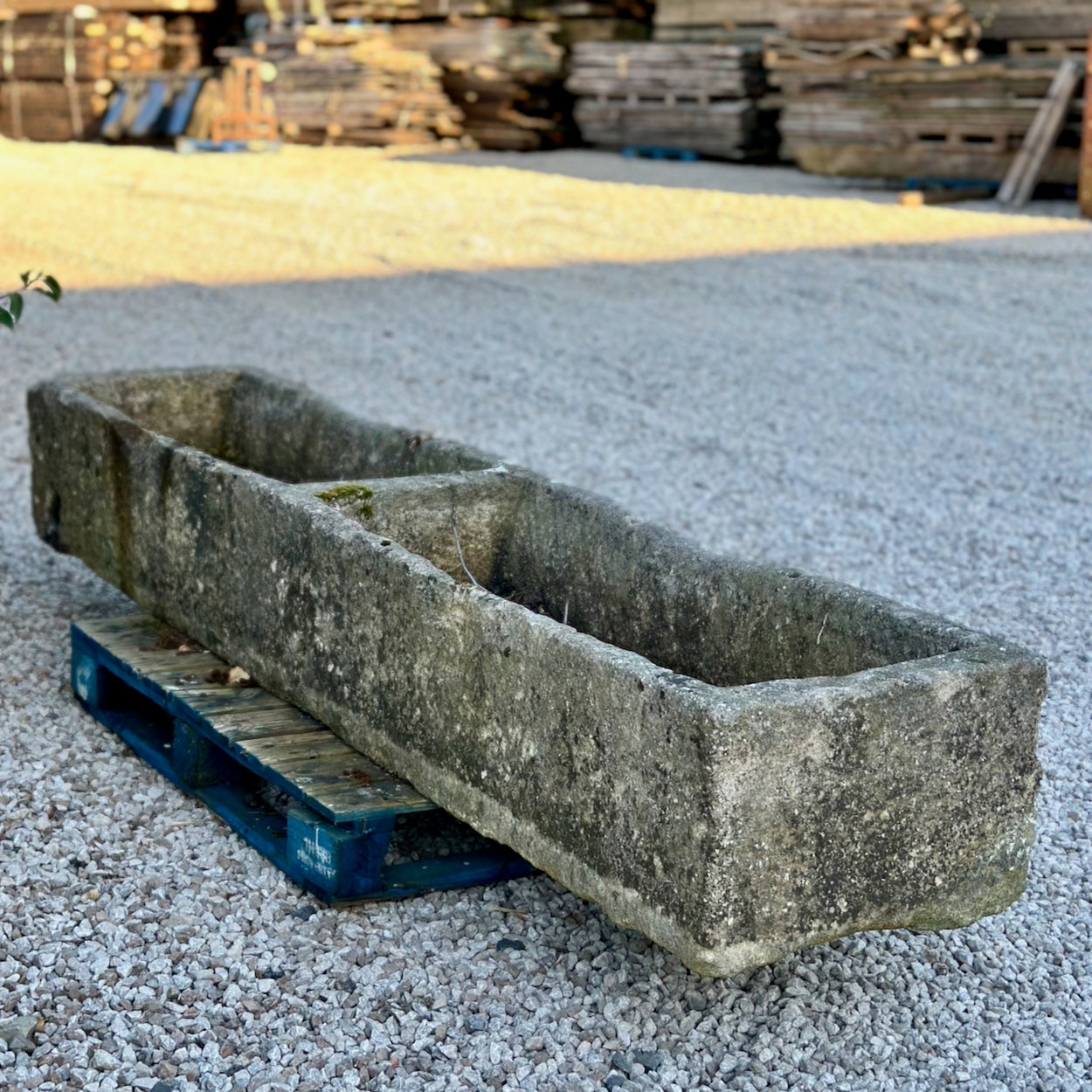 Antique French Limestone Trough 2