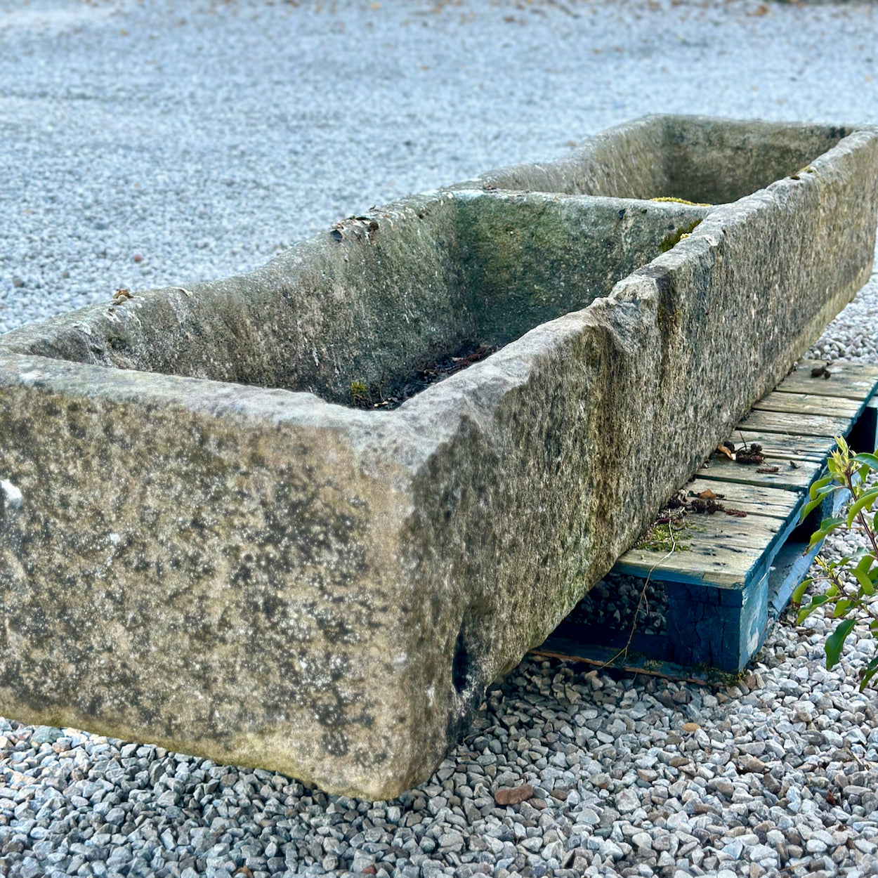 Antique French Limestone Trough 2