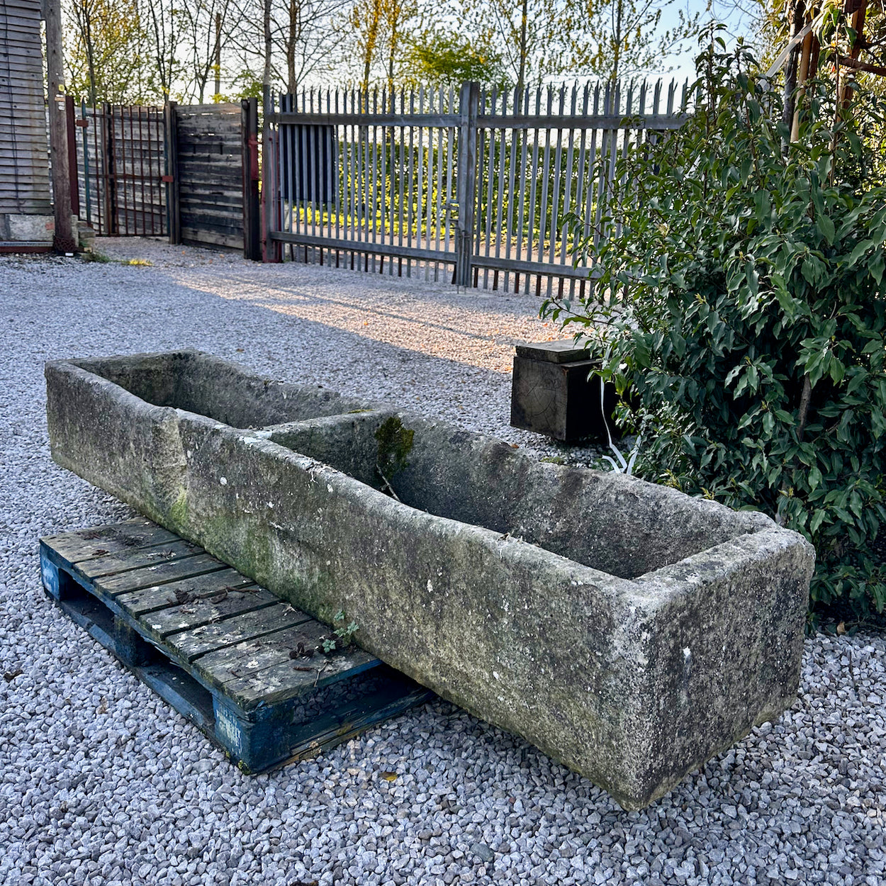 Antique French Limestone Trough 2