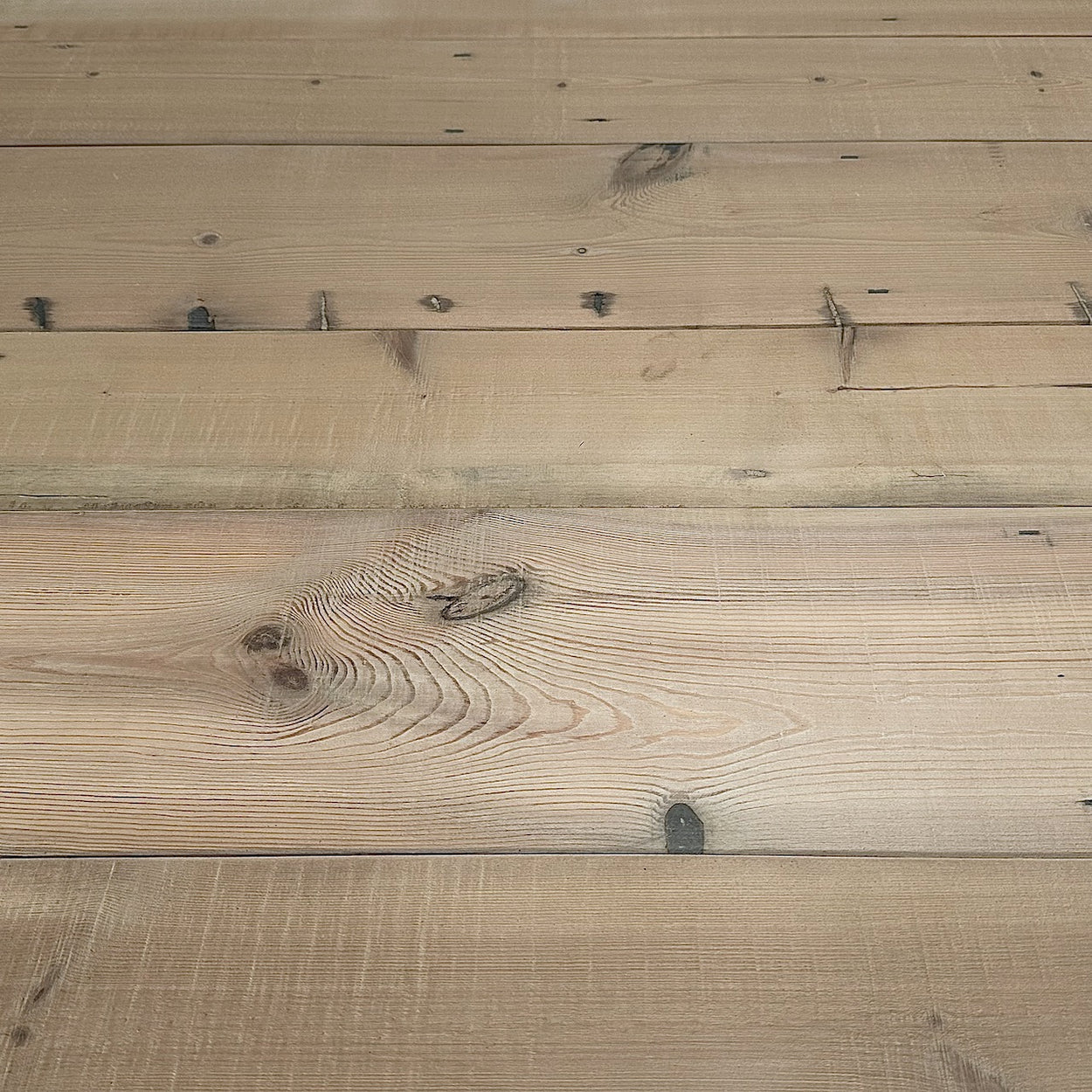 Lye Washed Floorboards