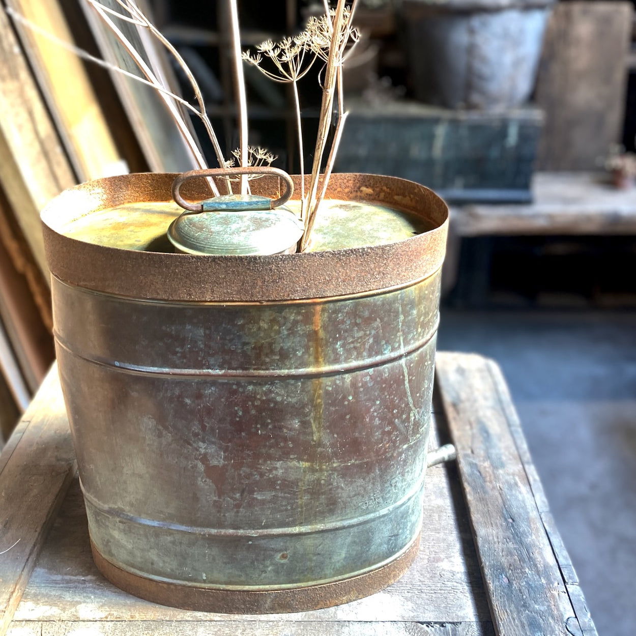 French Copper Back Pack Sprayer