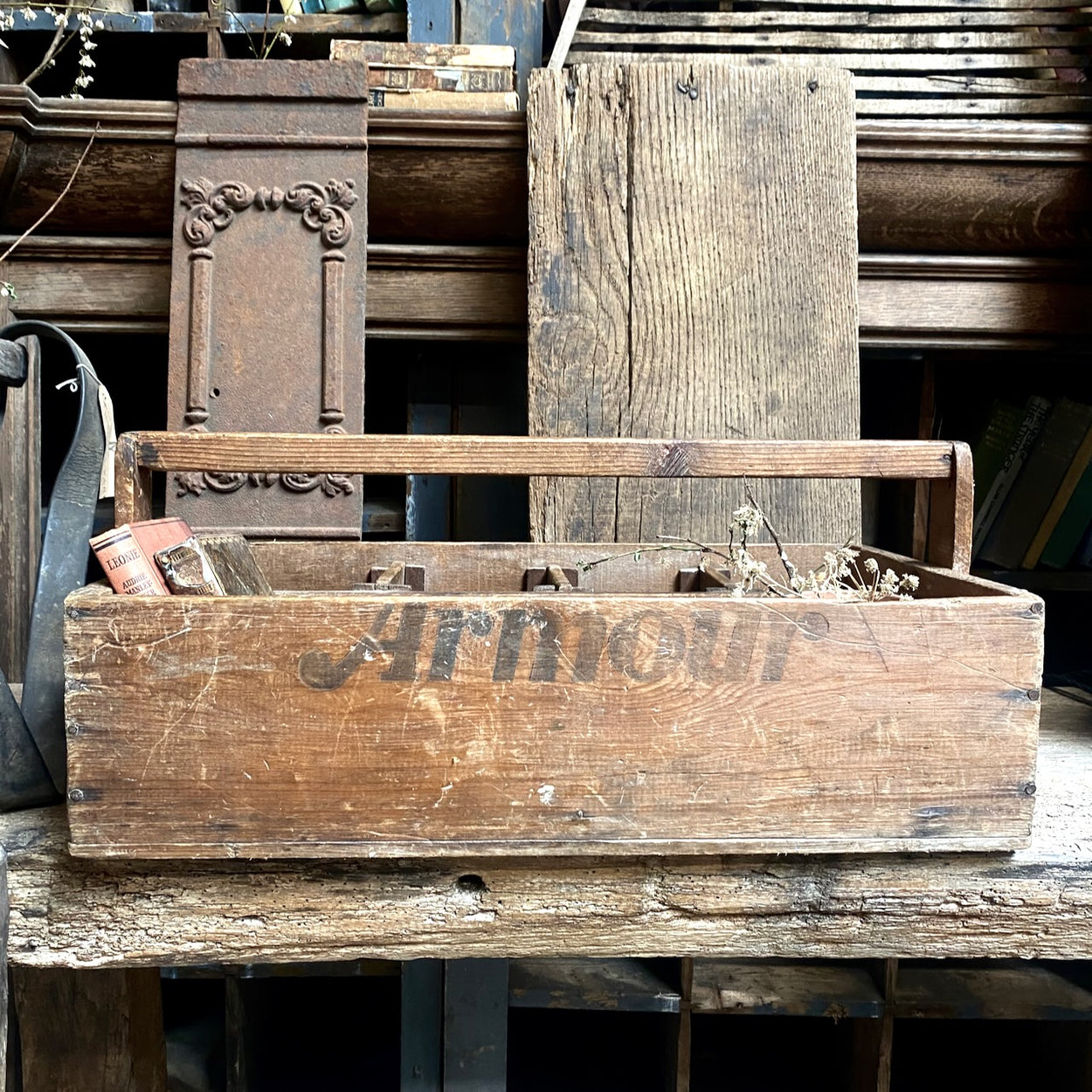 Rustic Vintage Wooden Box