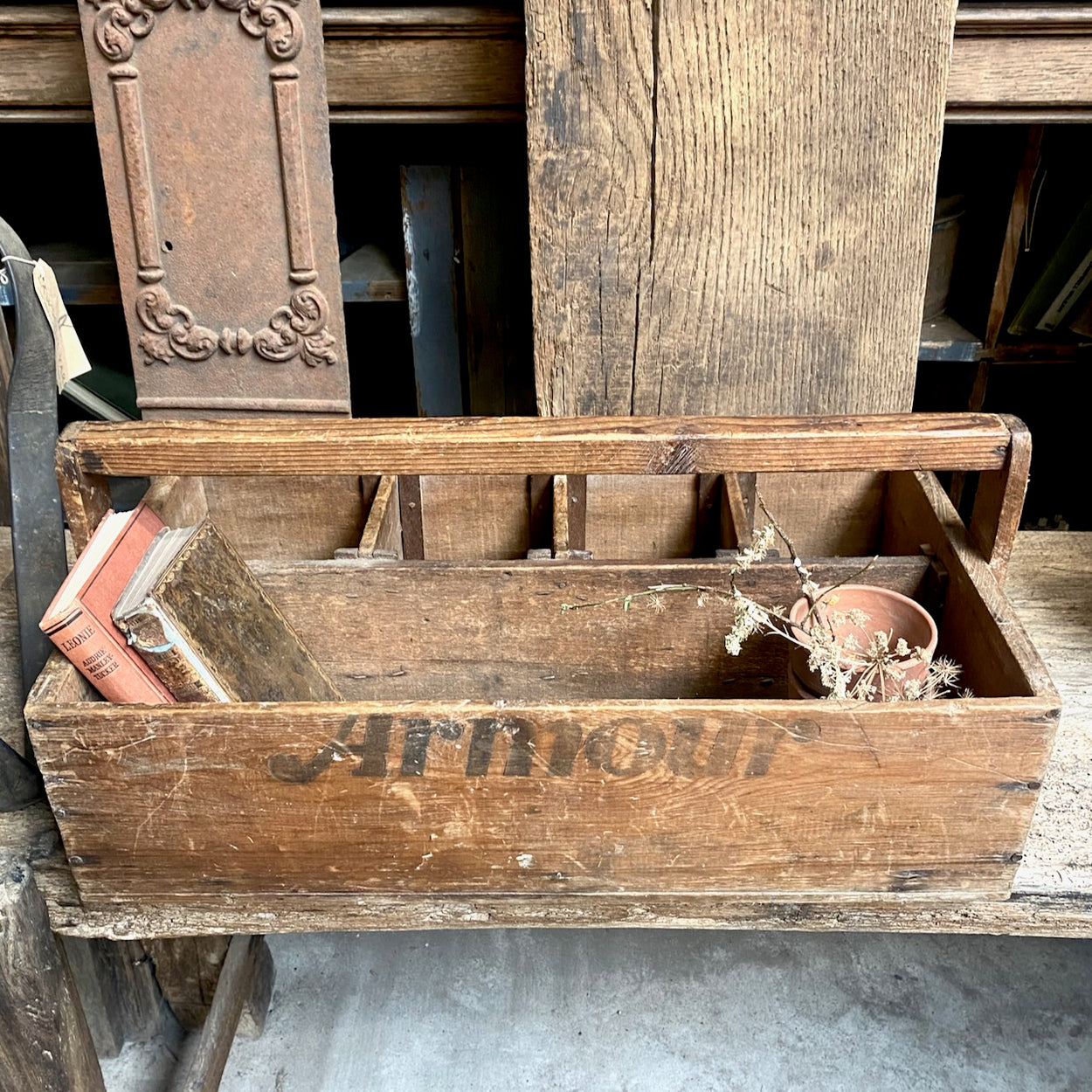 Rustic Vintage Wooden Box