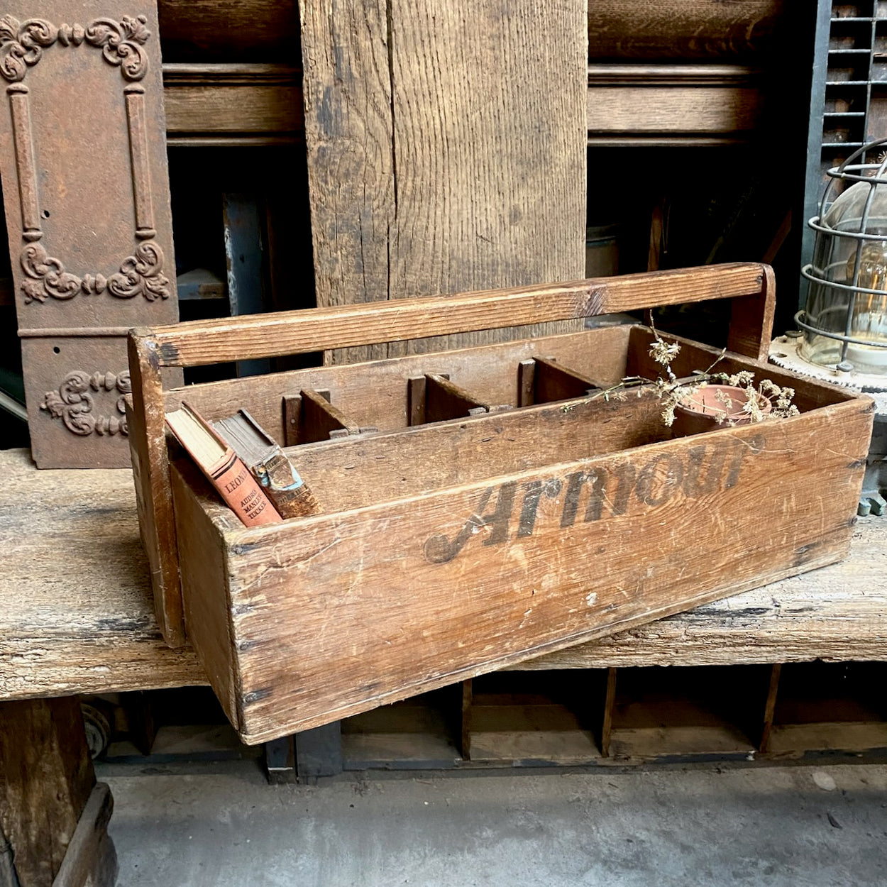 Rustic Vintage Wooden Box