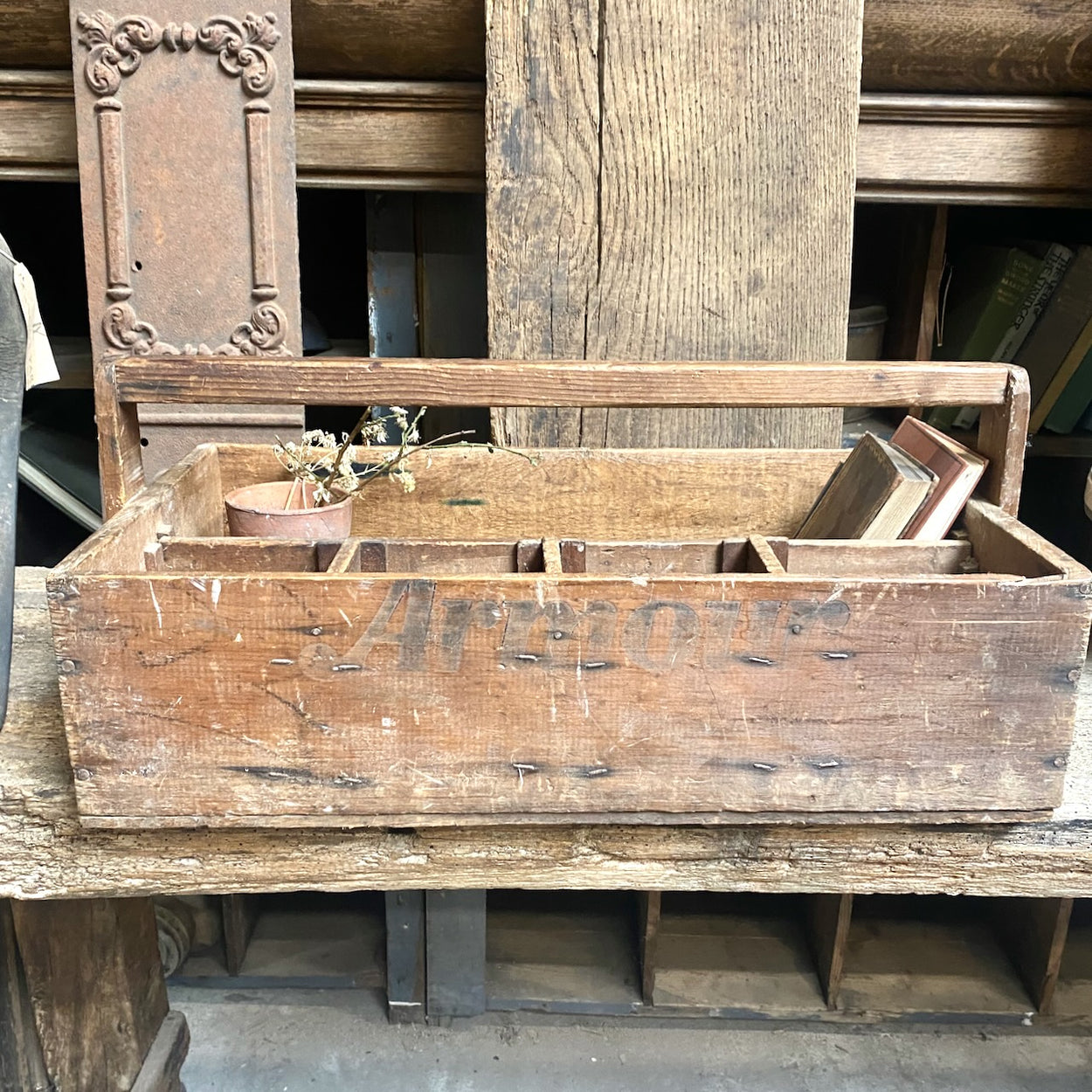 Rustic Vintage Wooden Box
