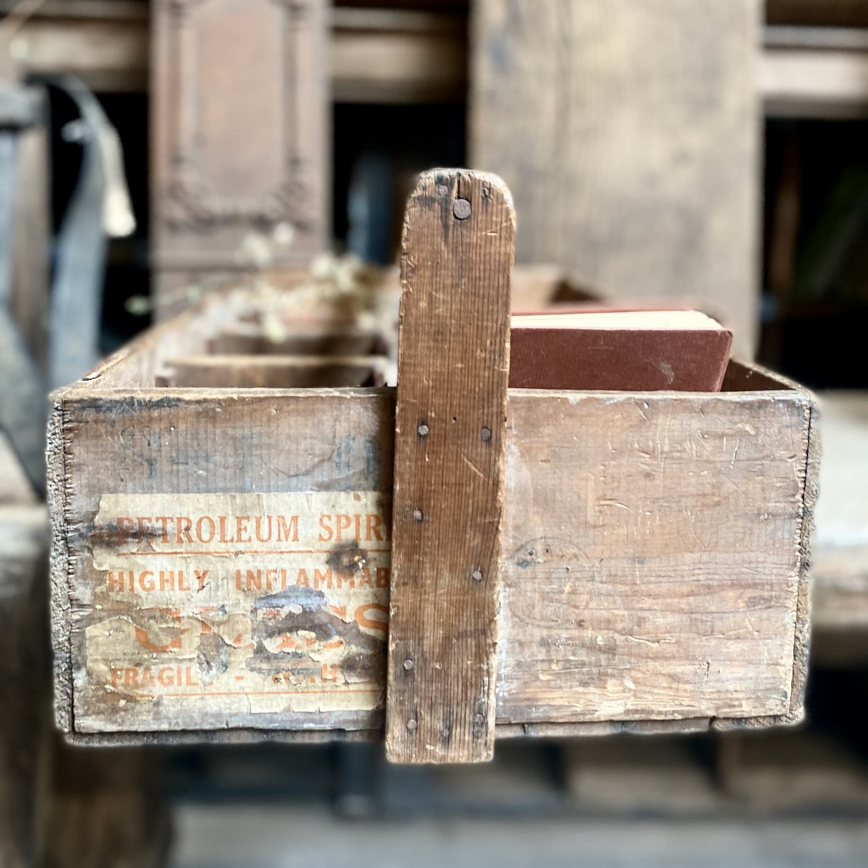 Rustic Vintage Wooden Box