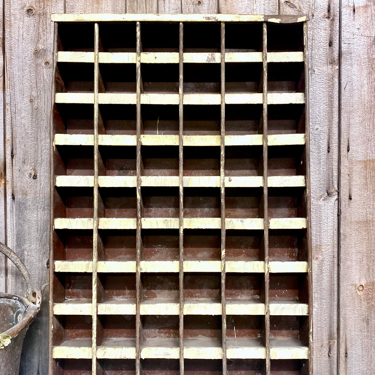 Industrial Metal Pigeon Holes