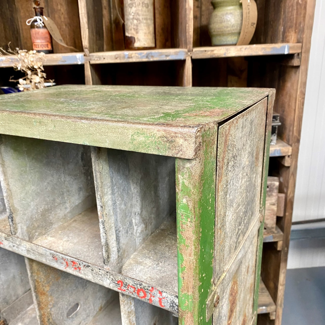 Pair Of Metal Pigeon Holes