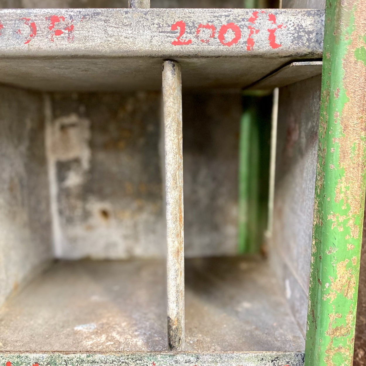Pair Of Metal Pigeon Holes
