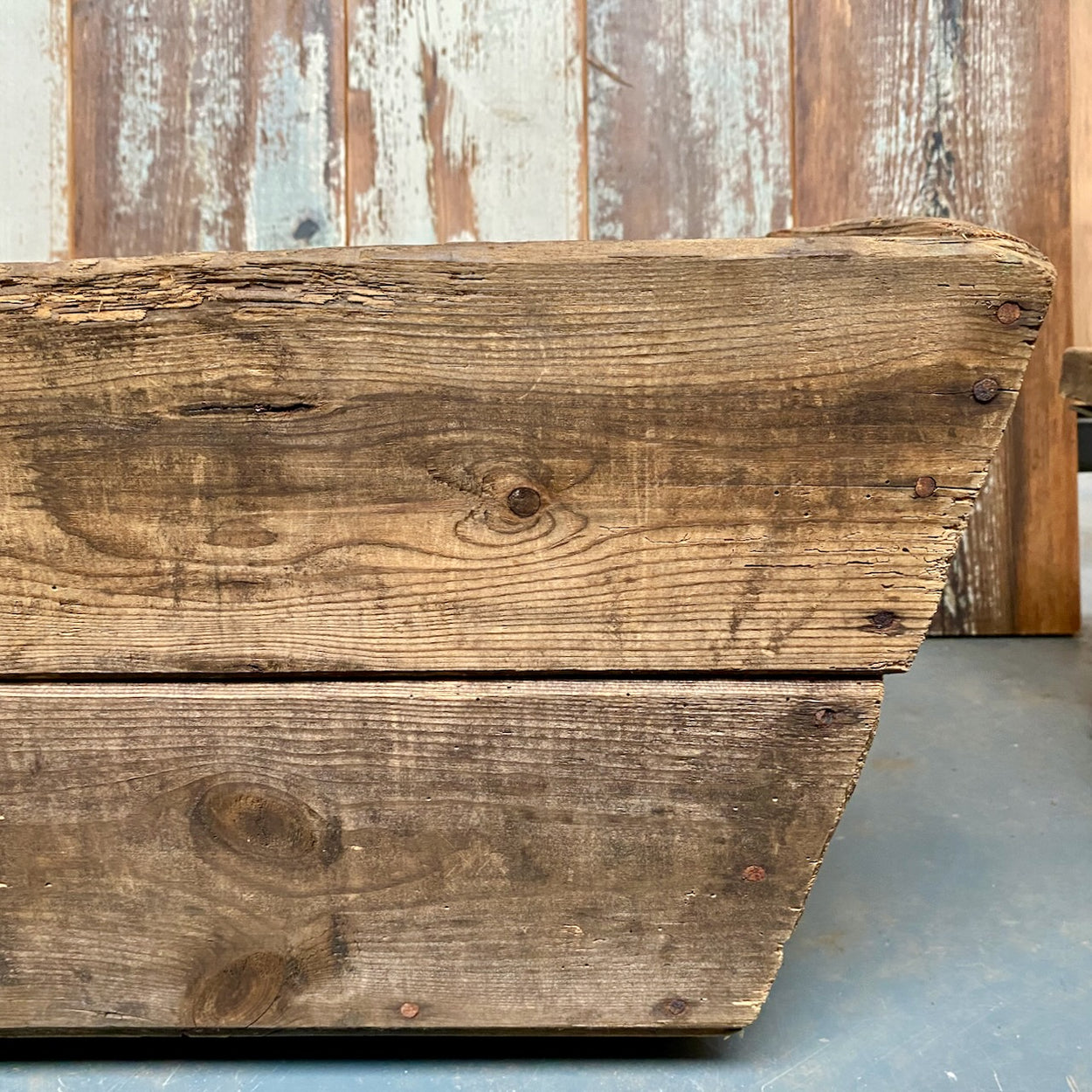Wooden French Grape Bin
