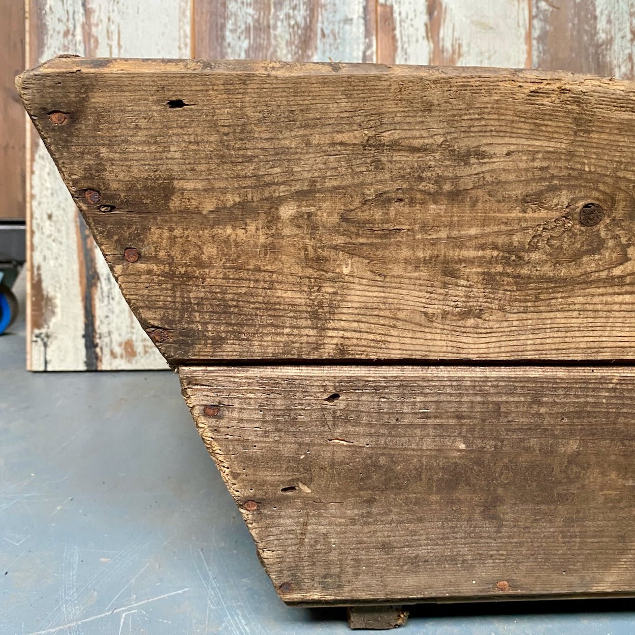 Wooden French Grape Bin