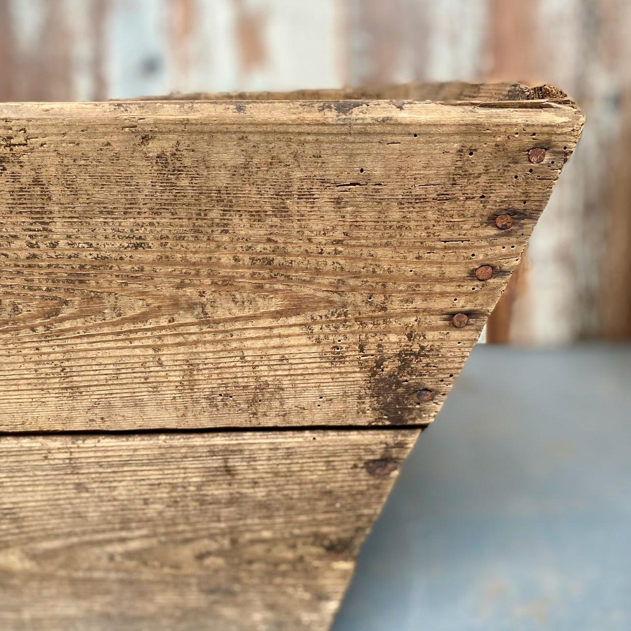 Wooden French Grape Bin