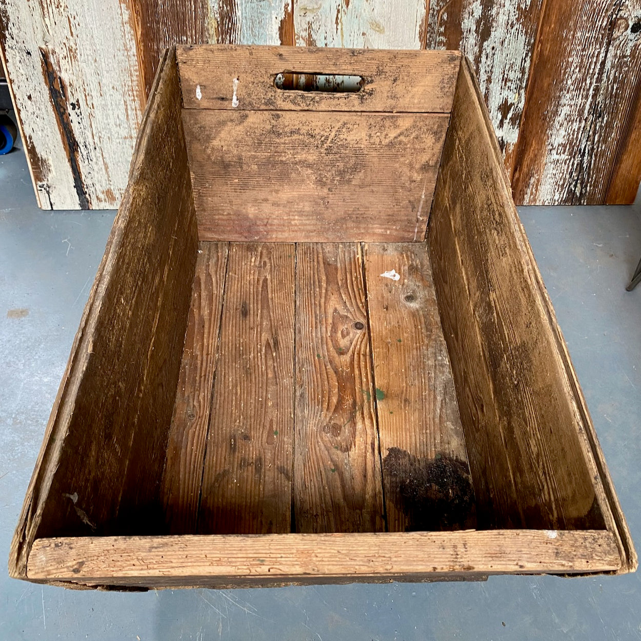 Wooden French Grape Bin