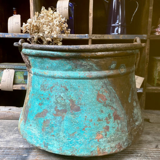 Antique Copper Pail Bucket