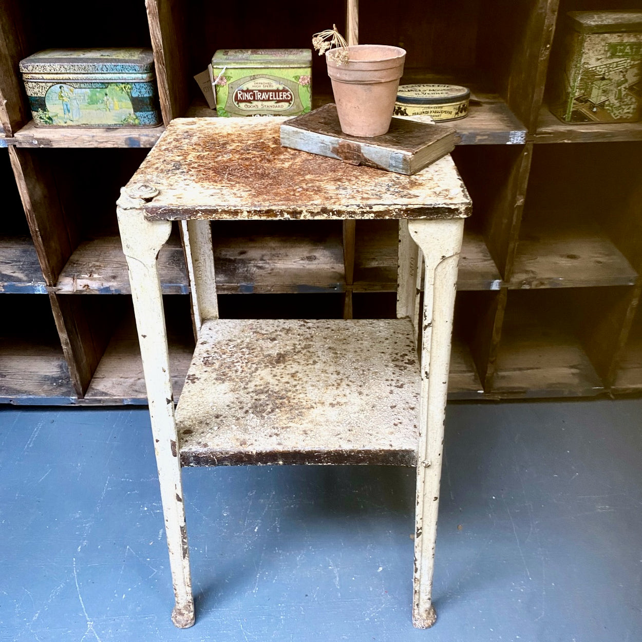 Pretty Cast Iron Table