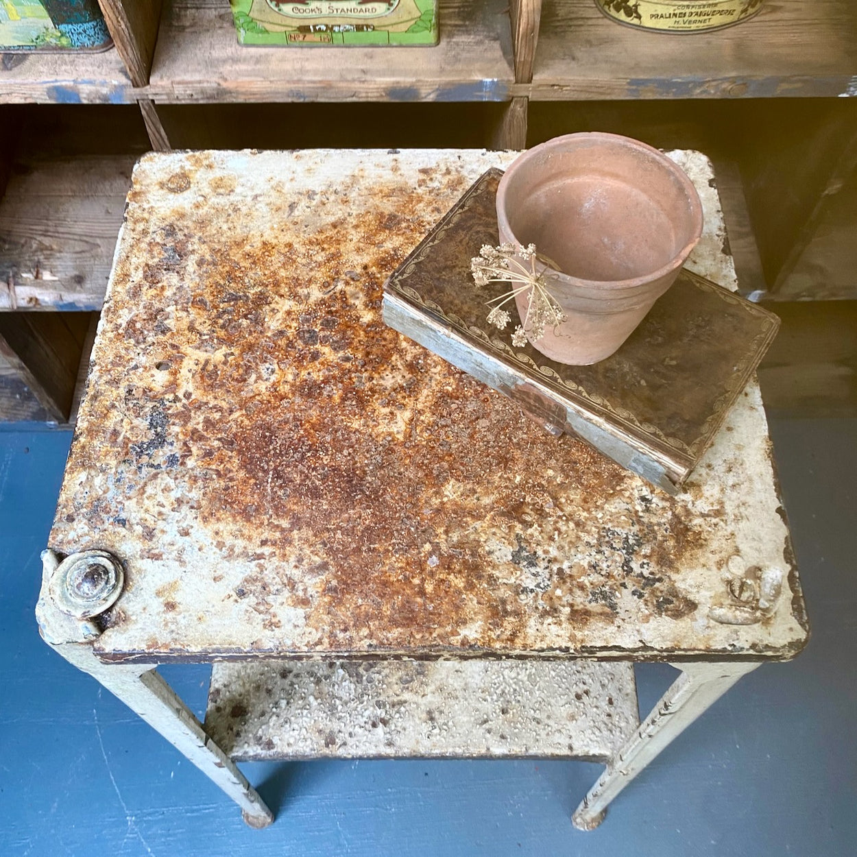 Pretty Cast Iron Table