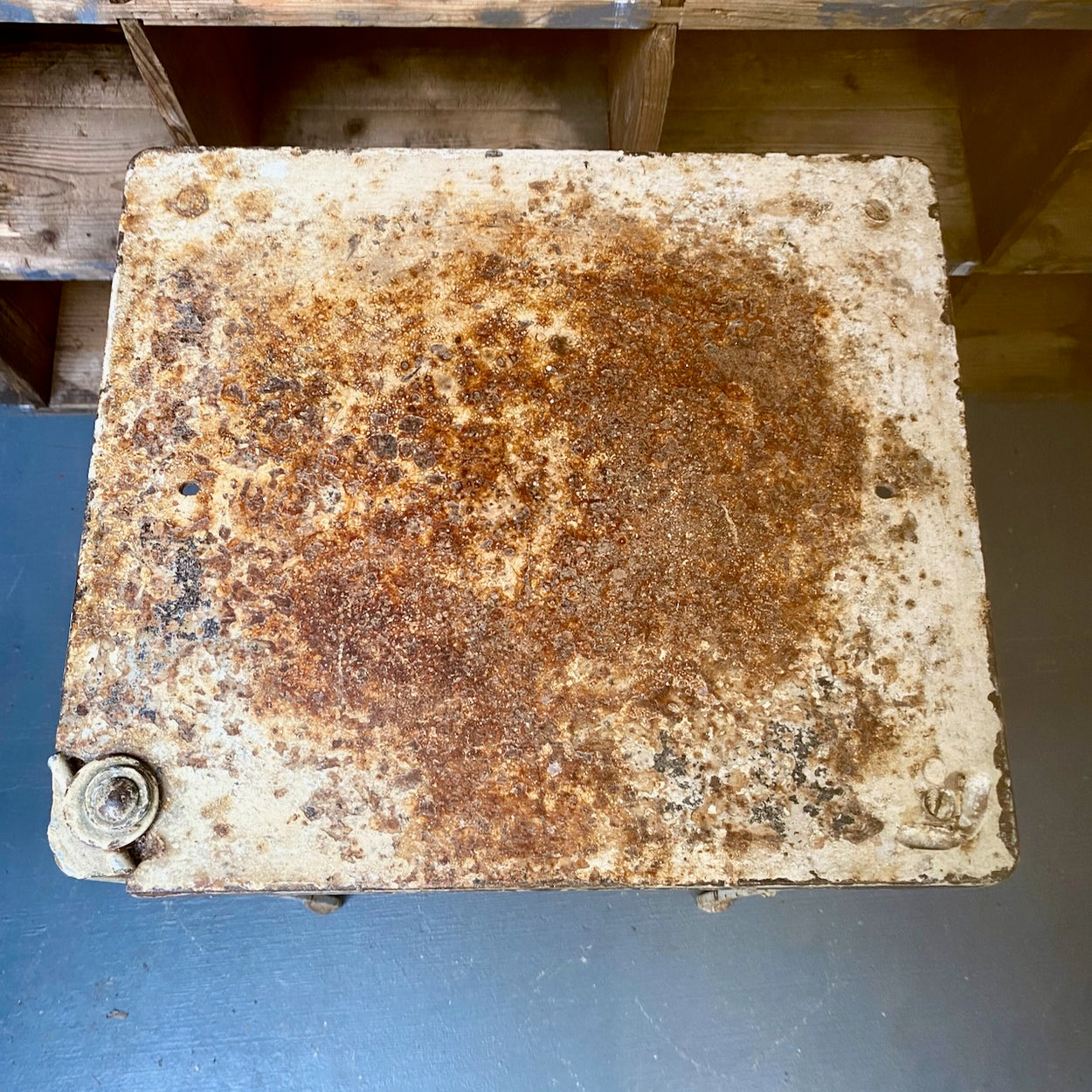 Pretty Cast Iron Table