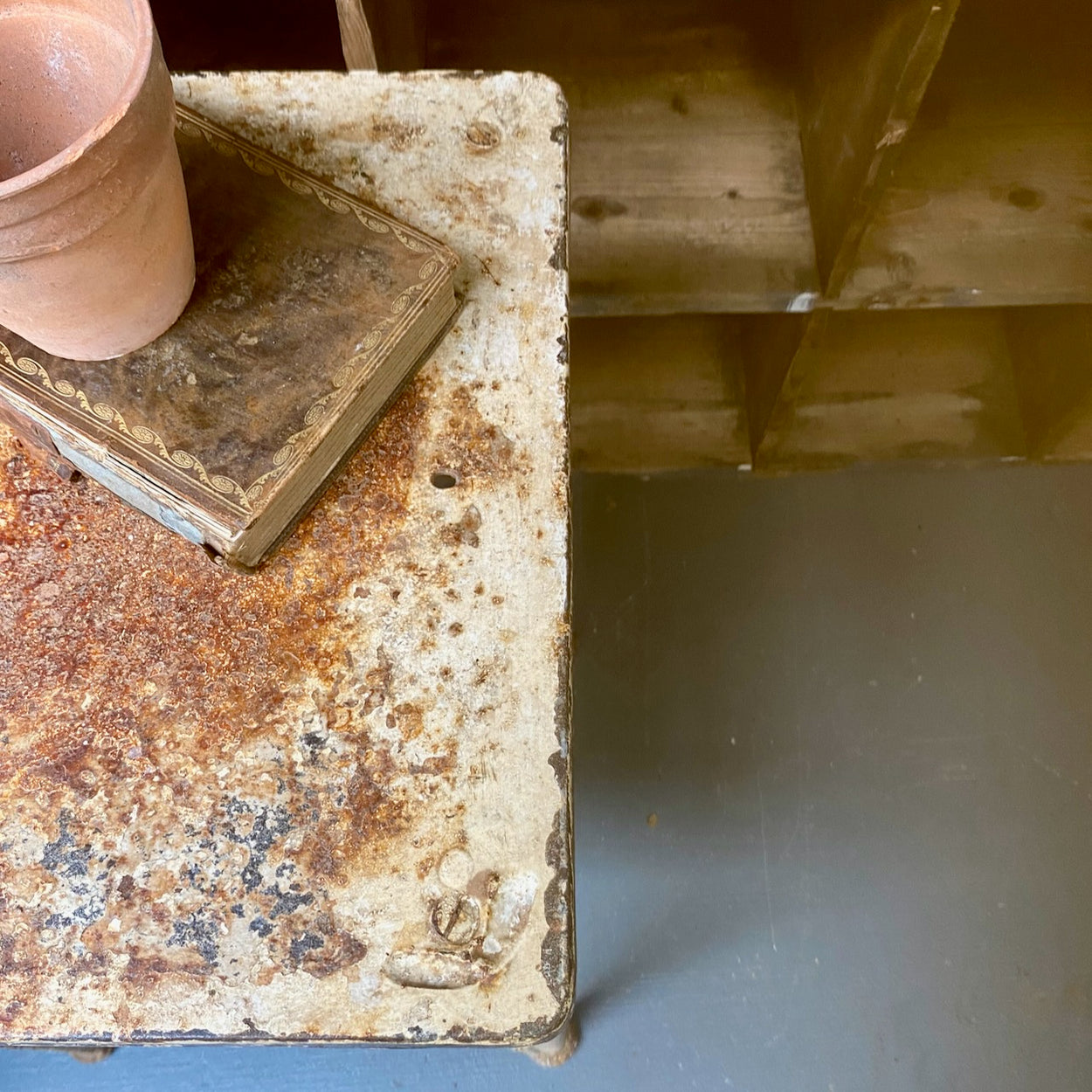 Pretty Cast Iron Table