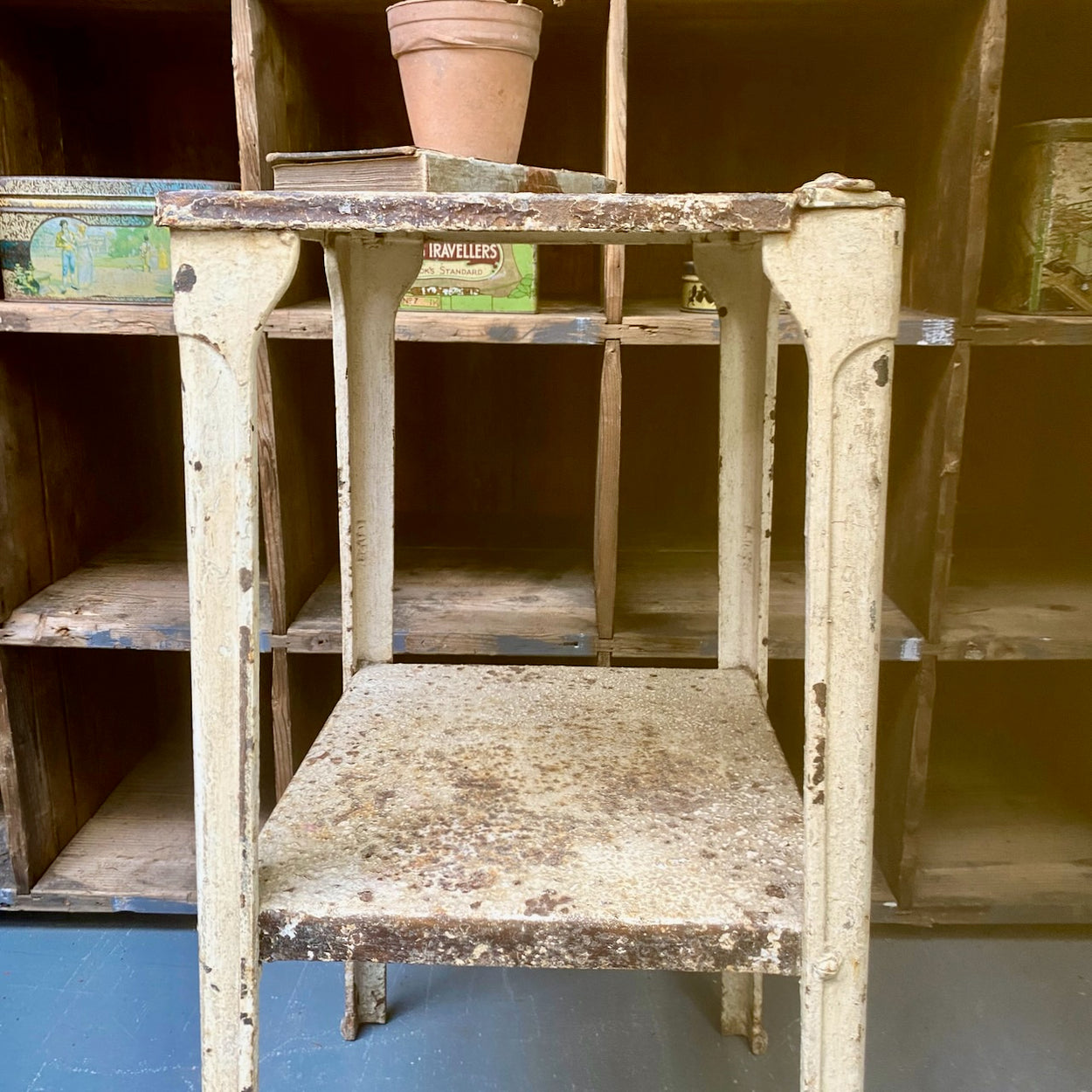 Pretty Cast Iron Table