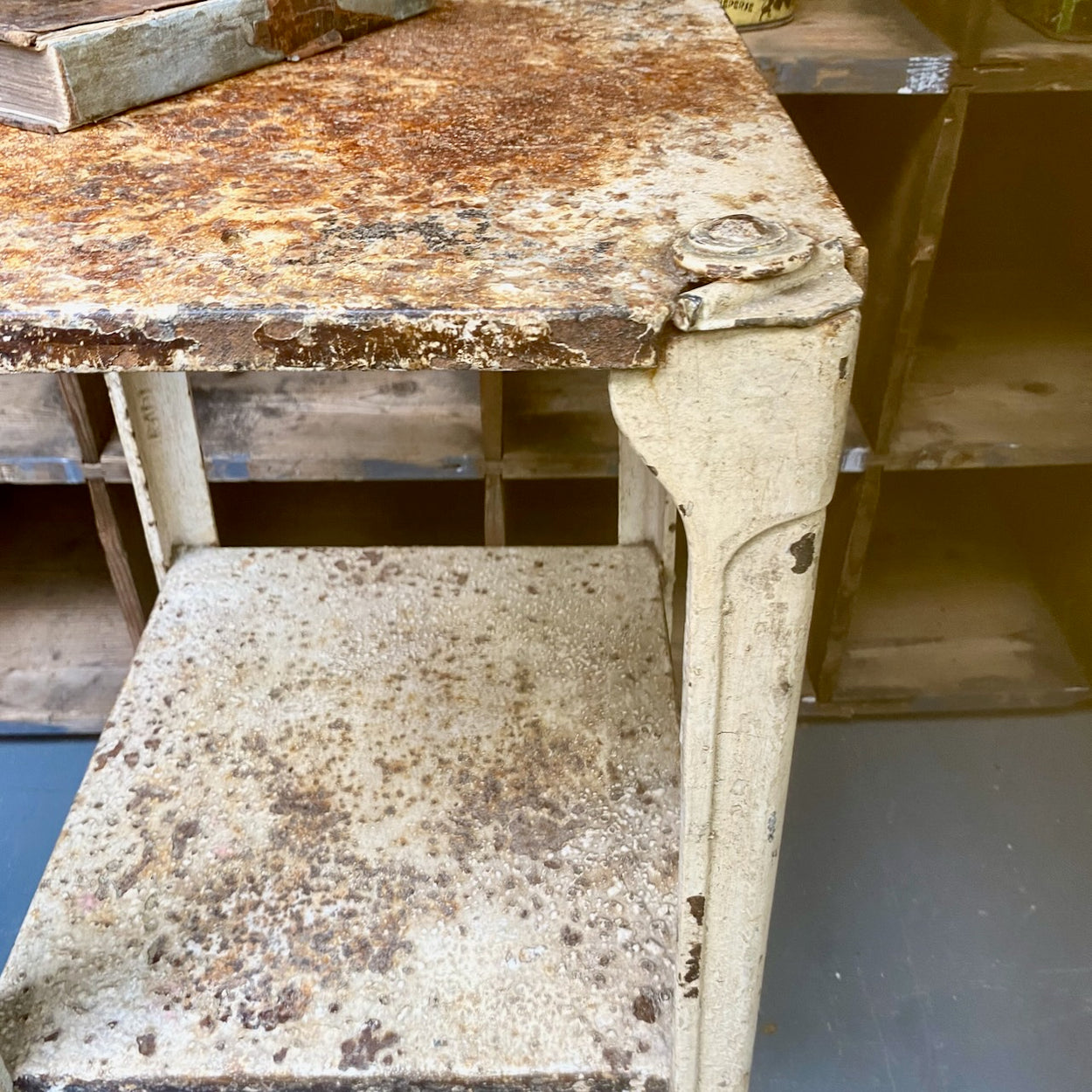 Pretty Cast Iron Table