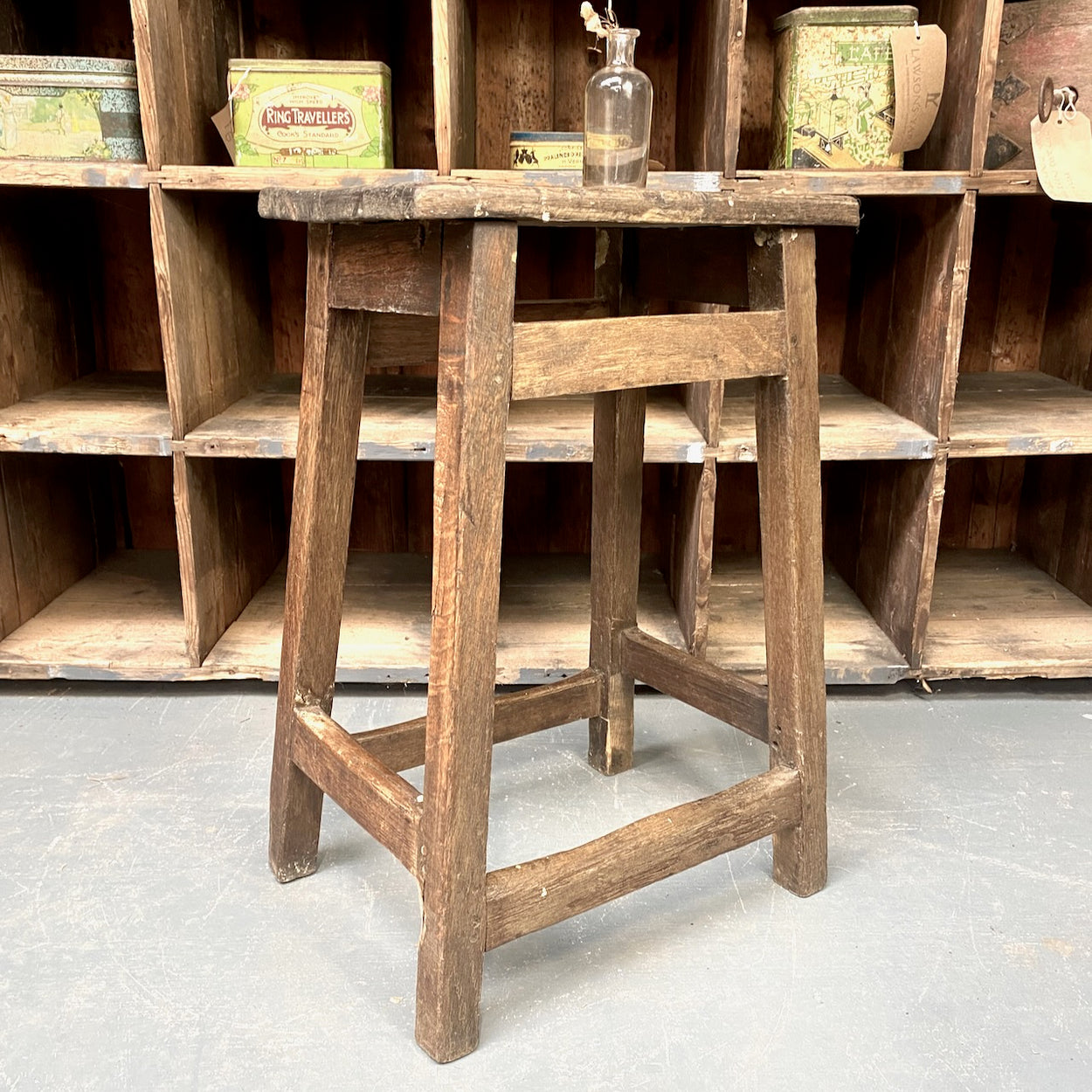 Vintage Oak Stool