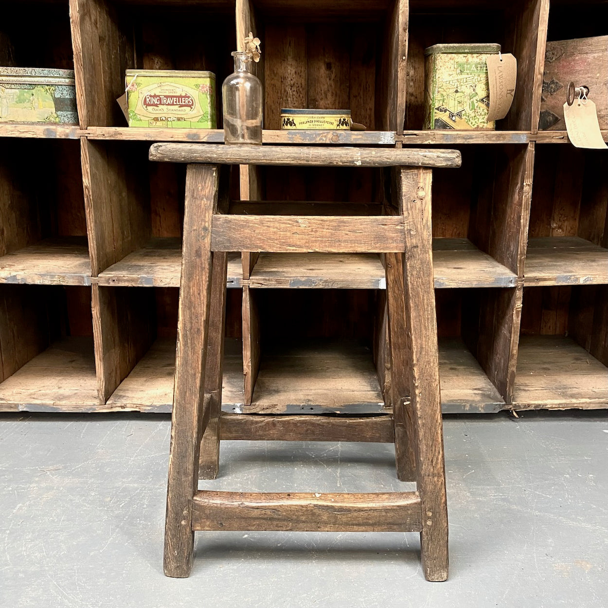 Vintage Oak Stool