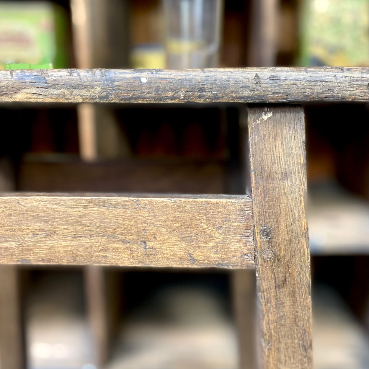Vintage Oak Stool