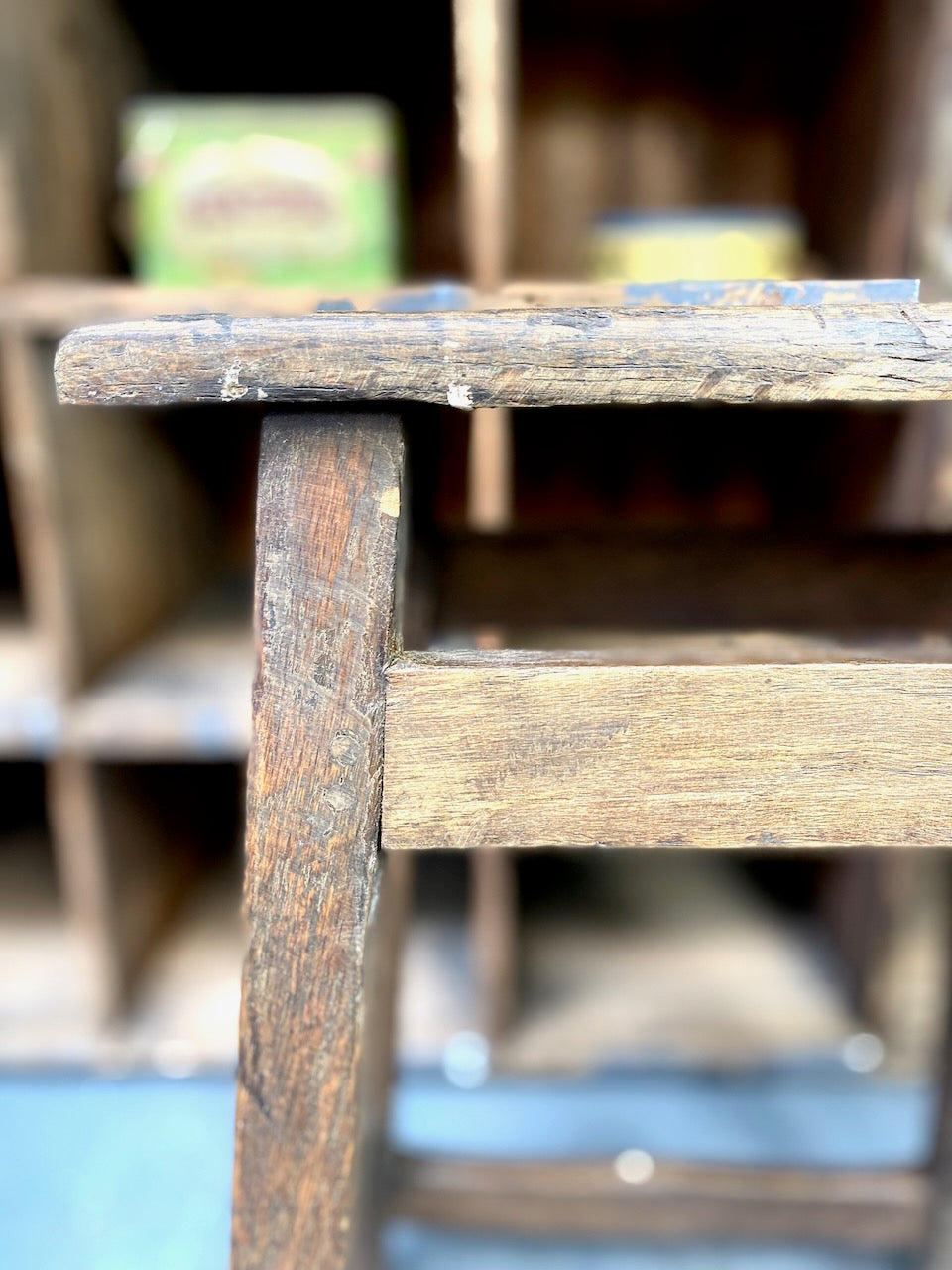 Vintage Oak Stool