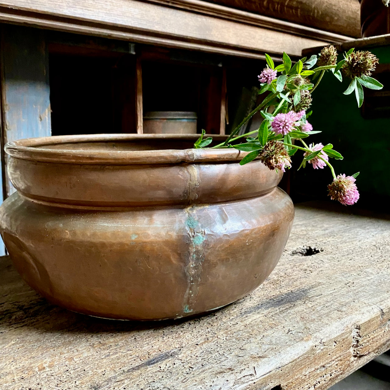 Vintage Copper Bowl