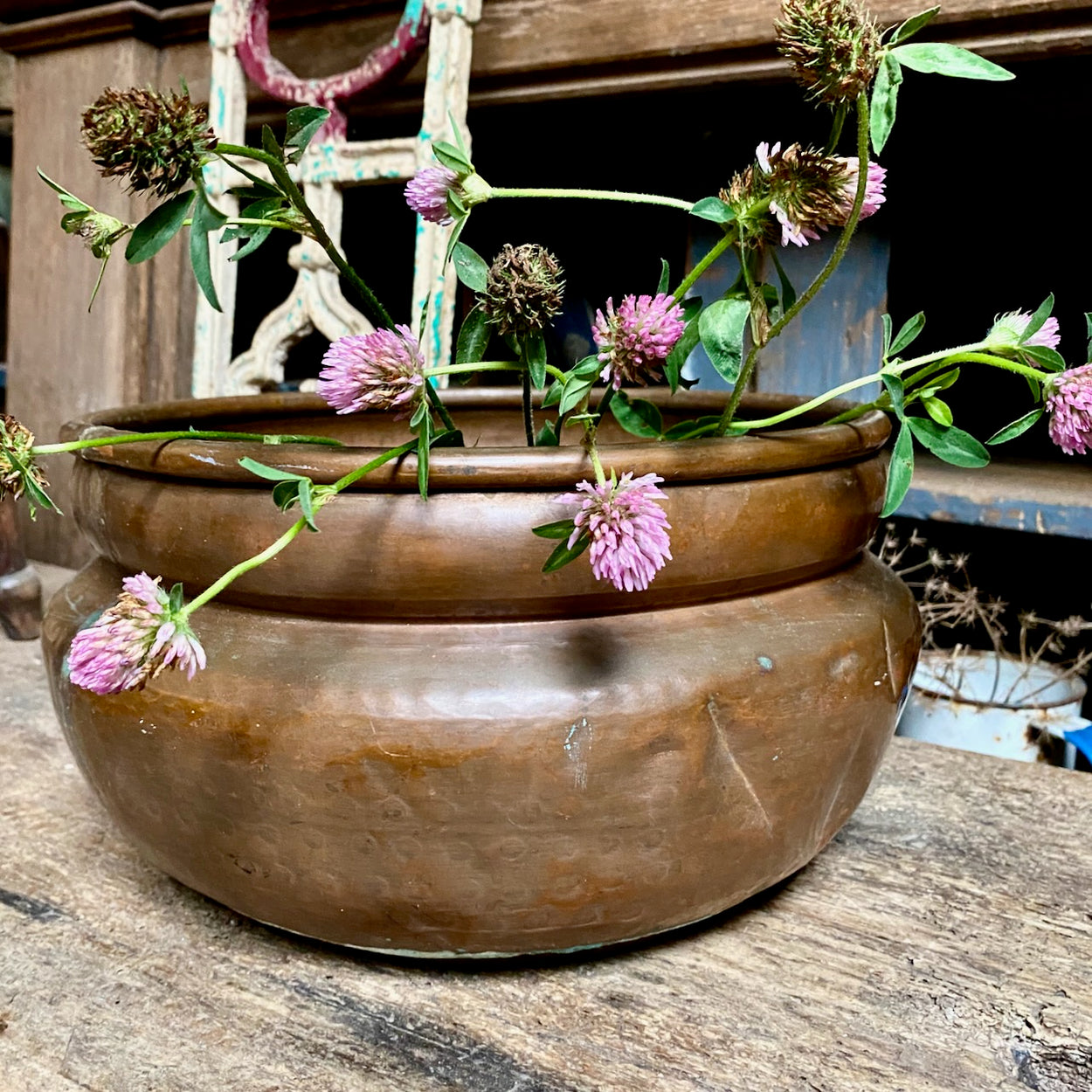 Vintage Copper Bowl