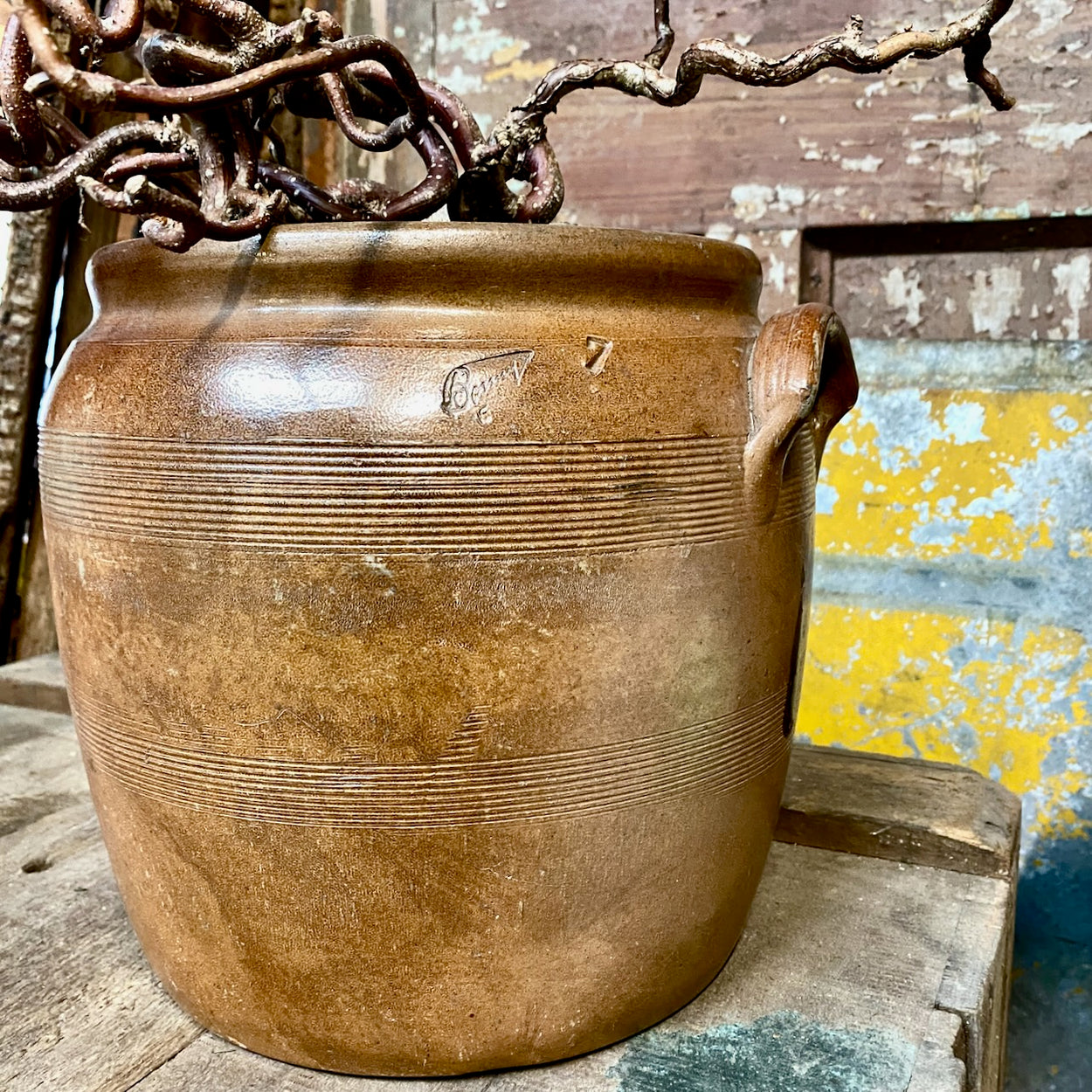 Large French Bonny Confit Pot