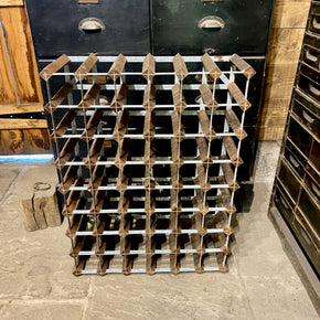 Vintage Rustic Wine Rack 1