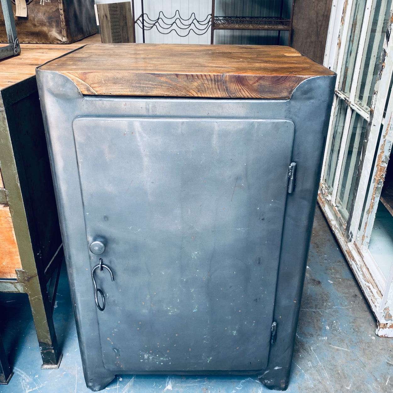 Industrial Metal Cupboard