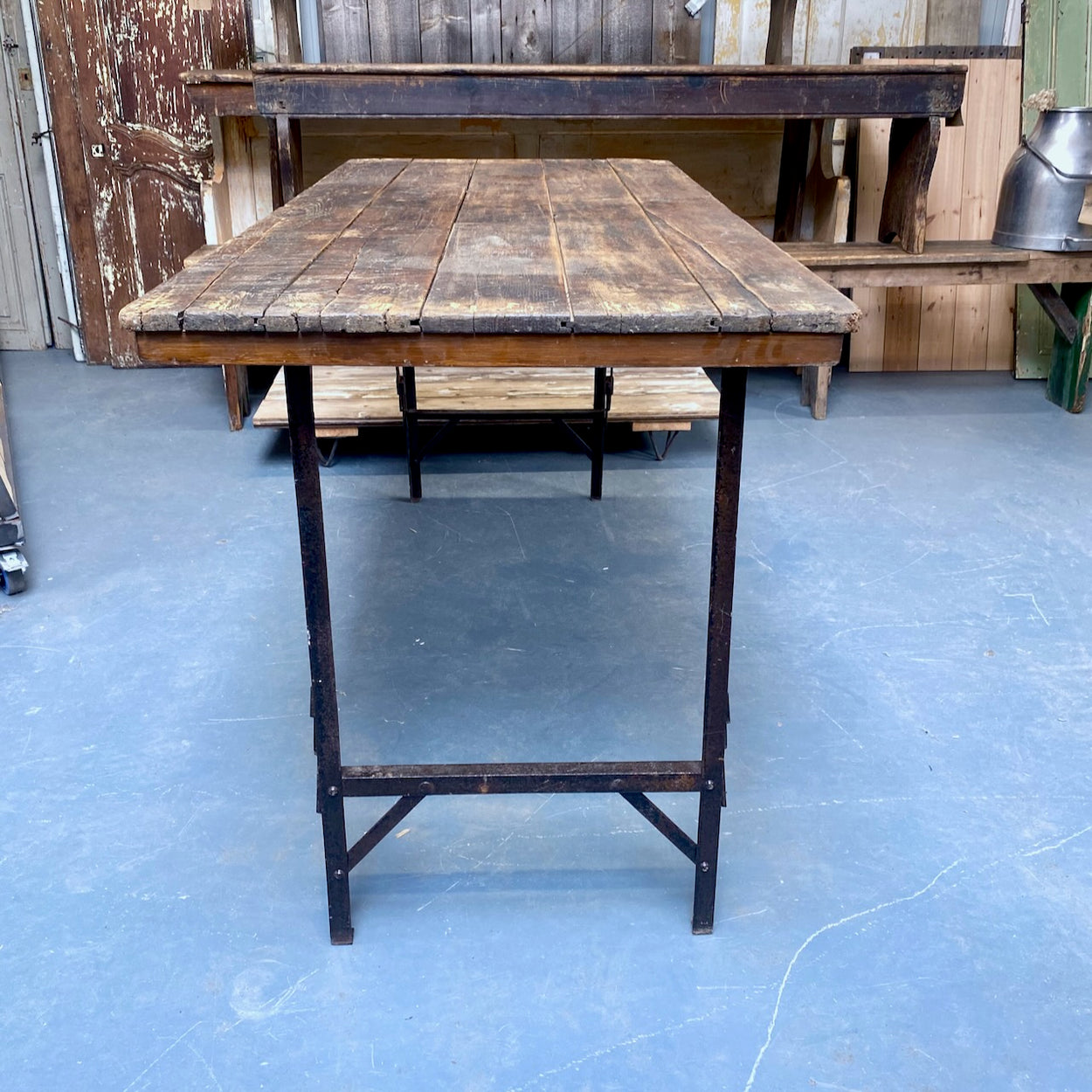 Vintage Trestle Table