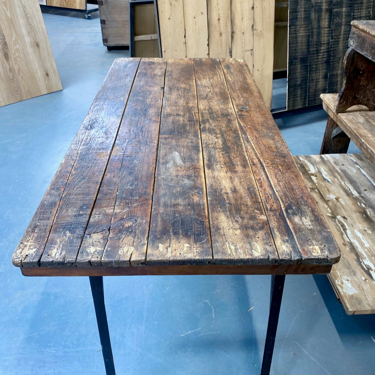 Vintage Trestle Table