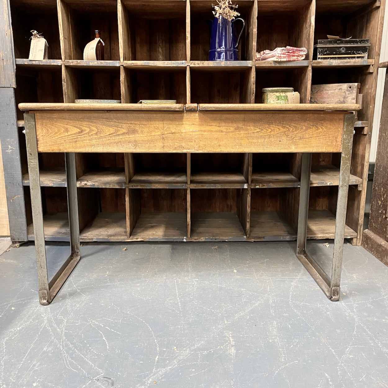 Kingfisher Ltd Vintage School Desk