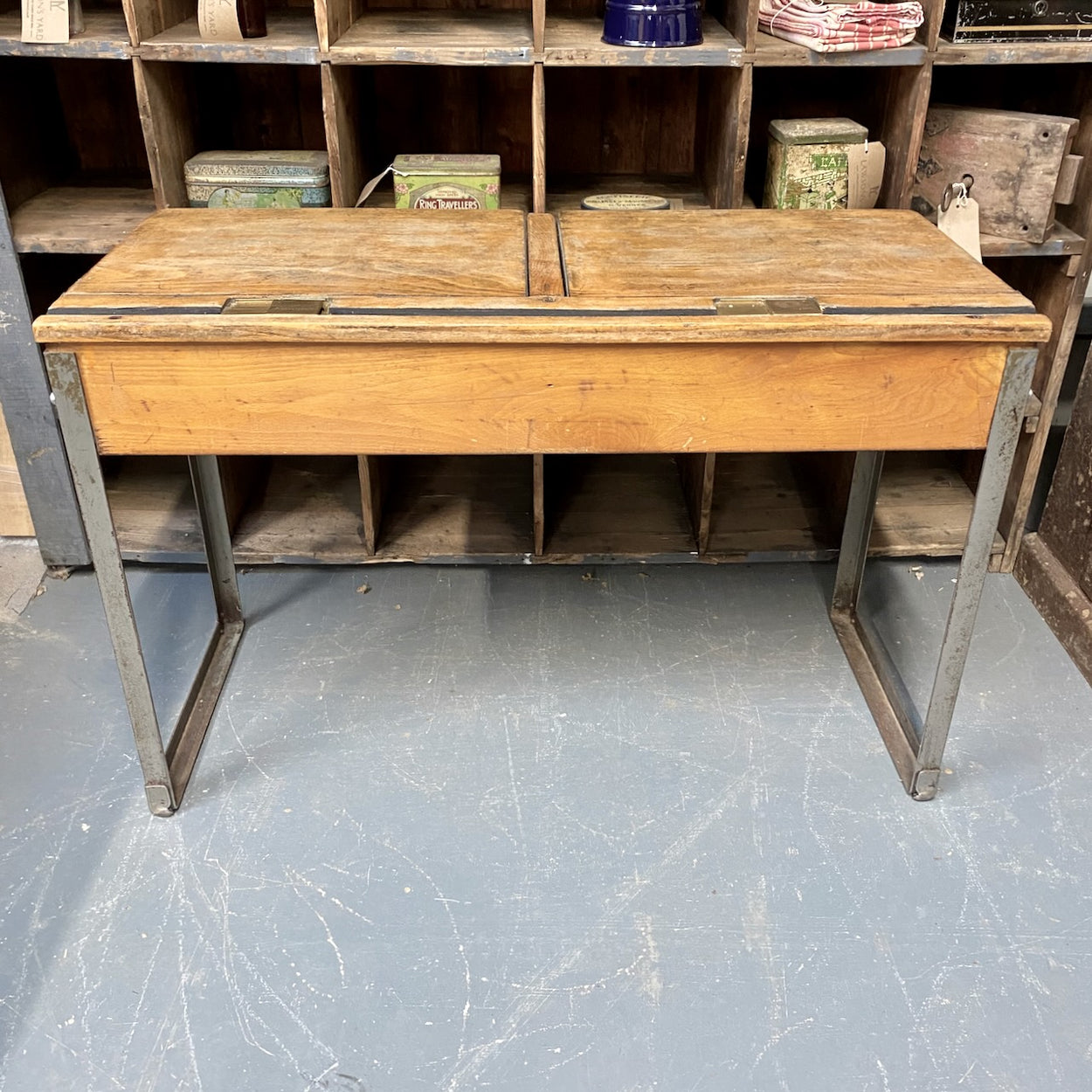 Kingfisher Ltd Vintage School Desk