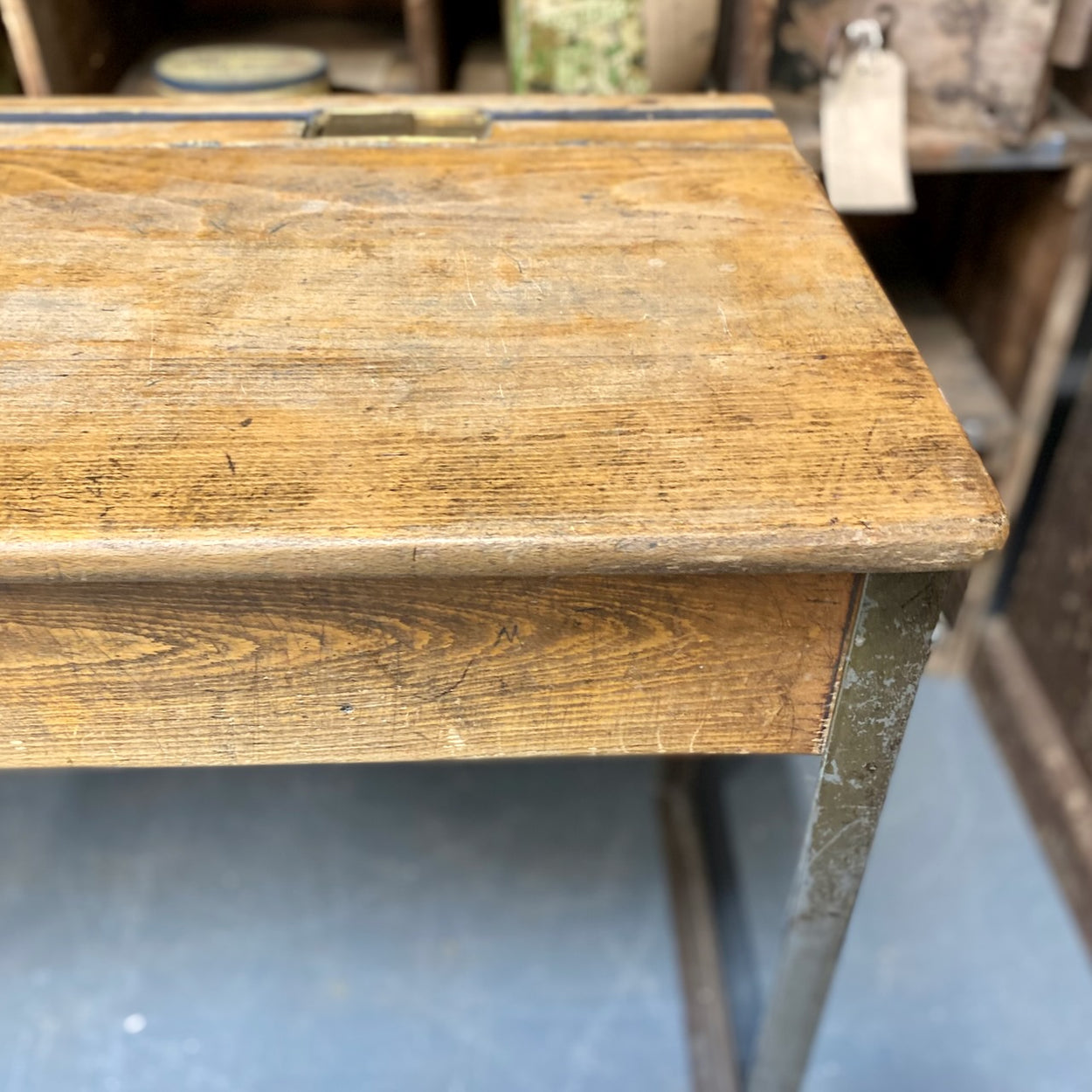 Kingfisher Ltd Vintage School Desk