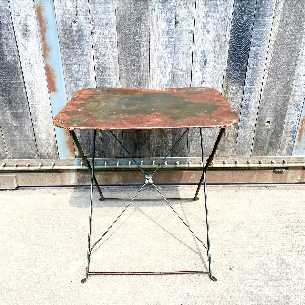 Antique French Bistro Table
