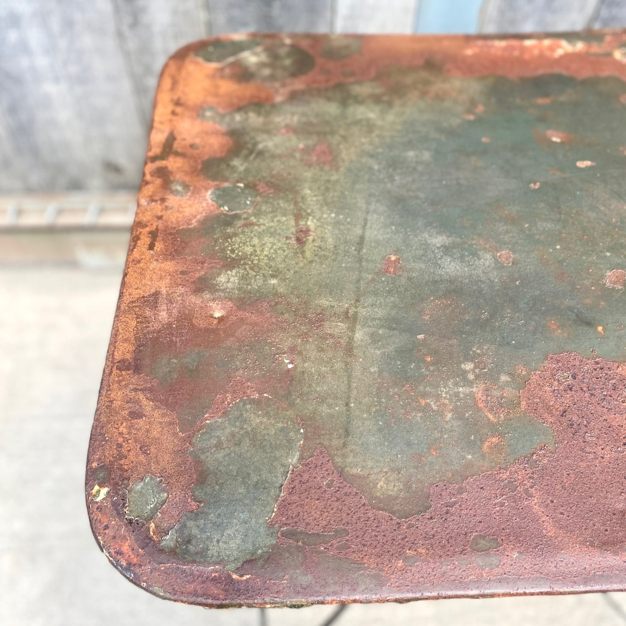 Antique French Bistro Table