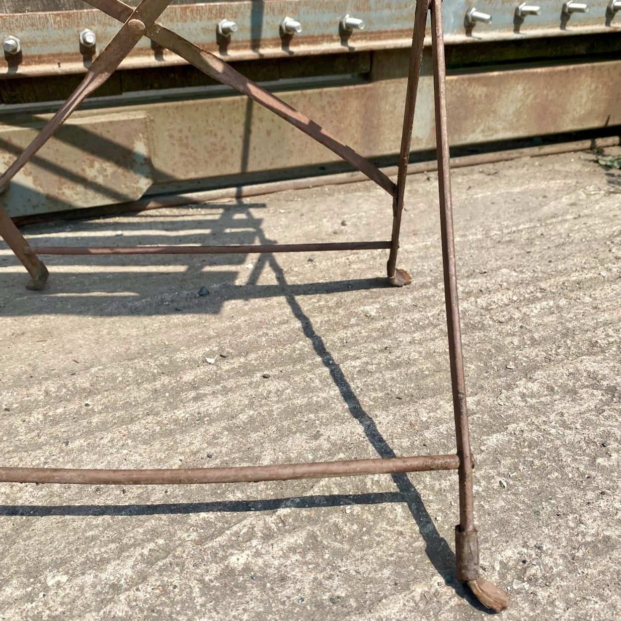 Antique French Bistro Folding Chairs