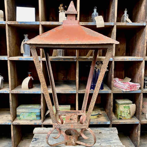 Vintage Blacksmiths Victorian Style Garden Lamp